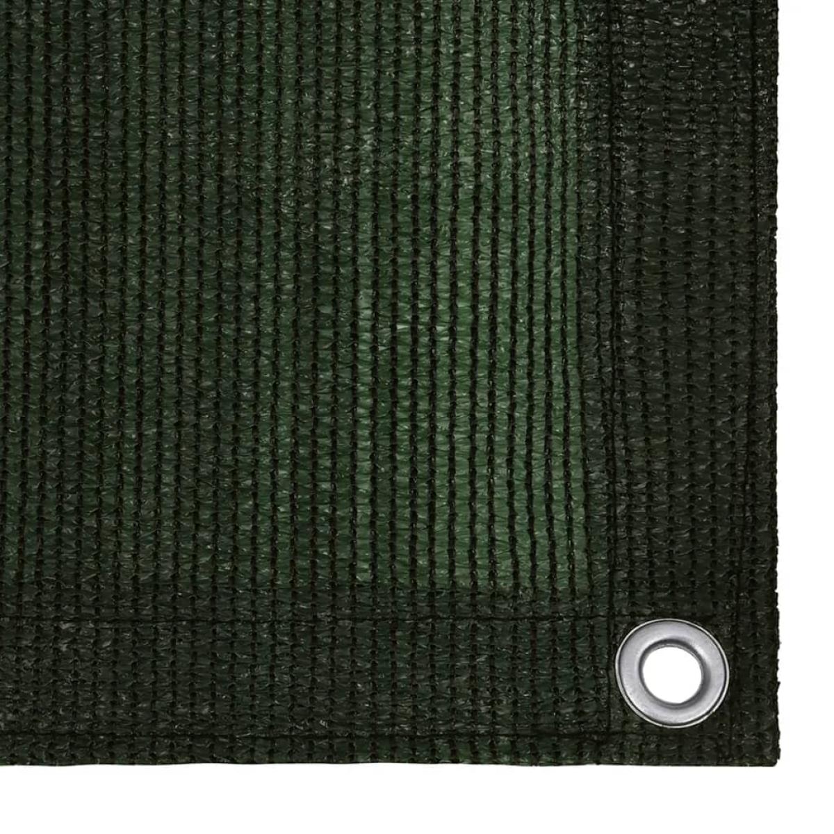 Alfombra de tienda de campaña verde oscuro 250x350 cm