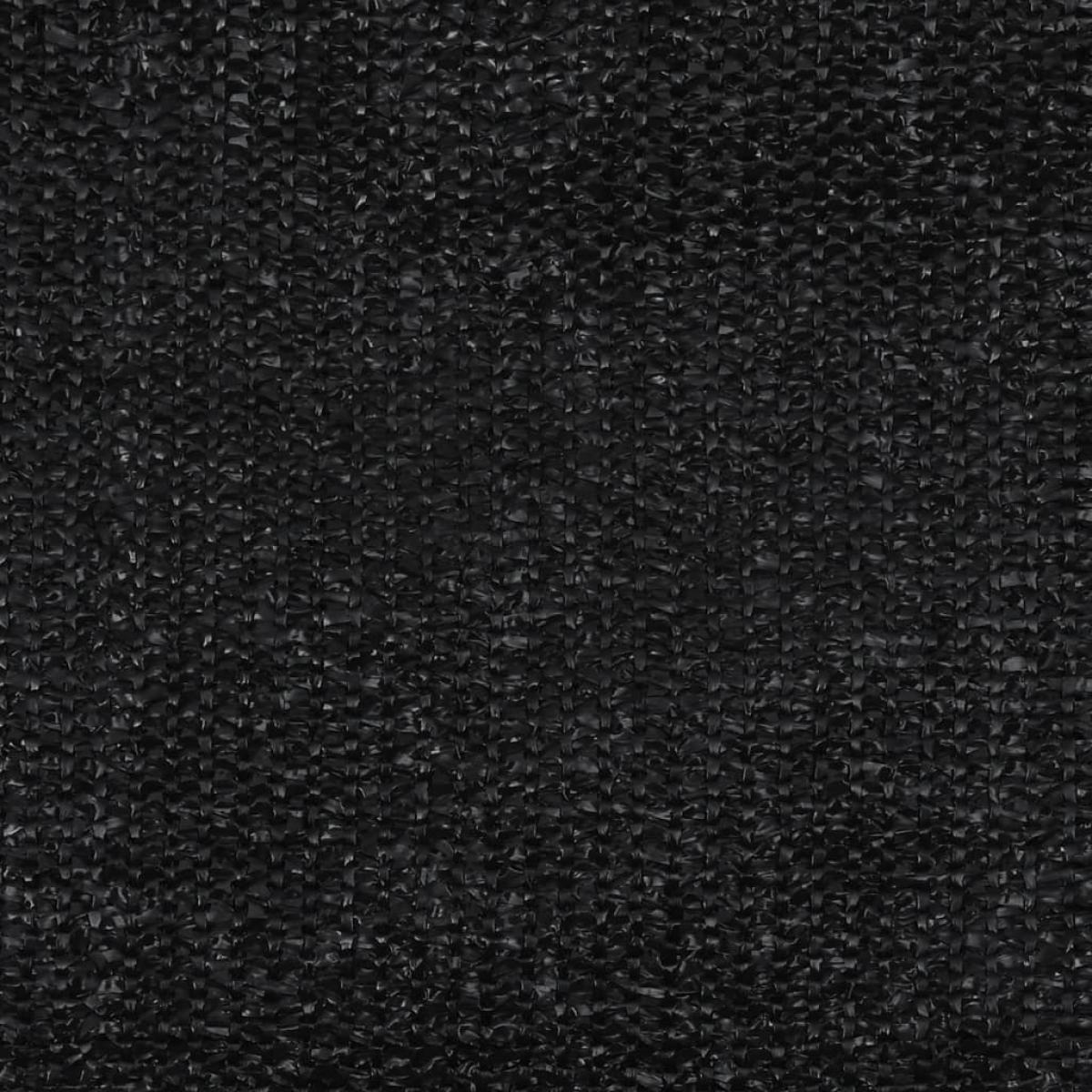 Alfombra de tienda de campaña 250x400 cm negro