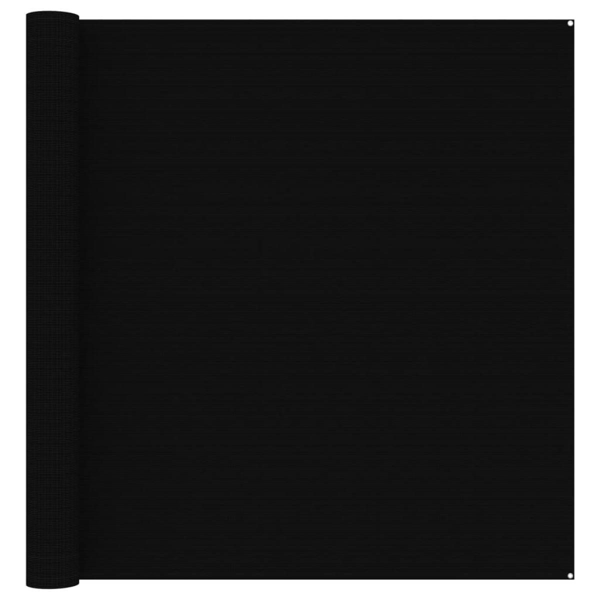 Alfombra para tienda de campaña negro 300x500 cm