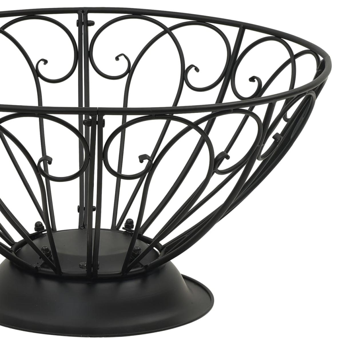 Brasero con atizador acero XXL 75 cm