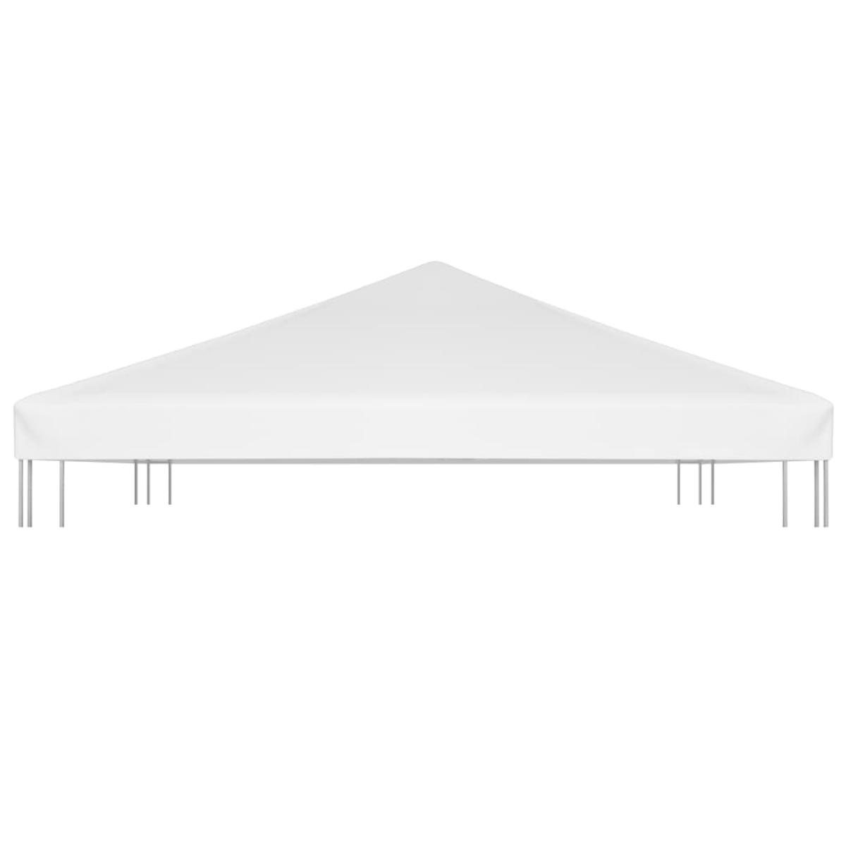 Toldo de cenador 270 g/m² 4x3 m blanco