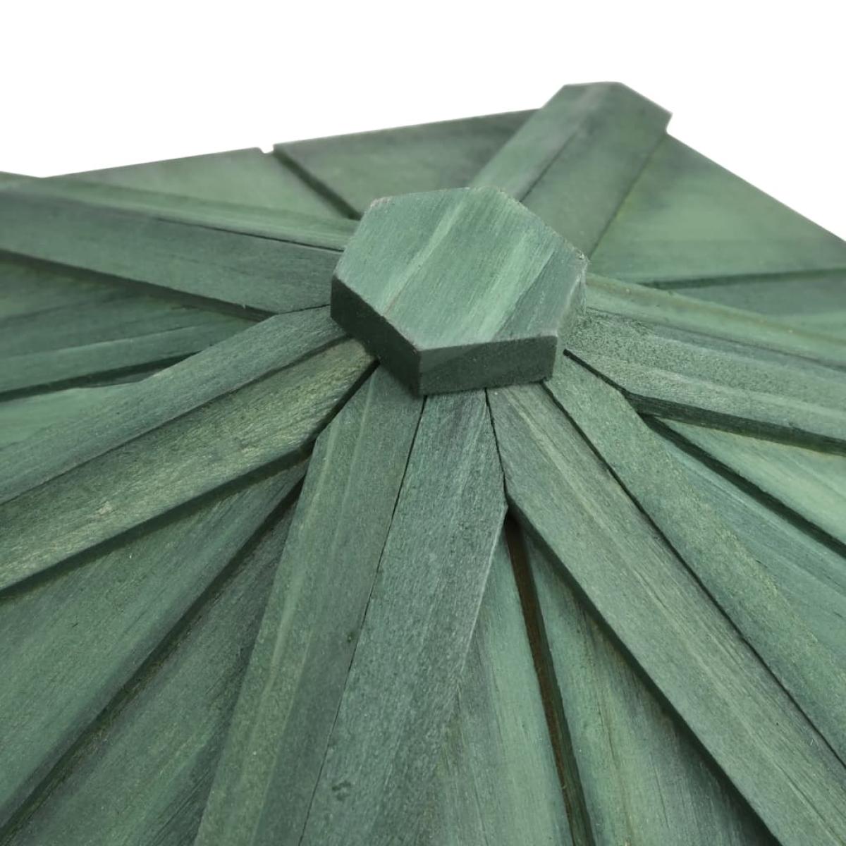 Comedero para pájaros de pie madera maciza de abeto 33x106 cm