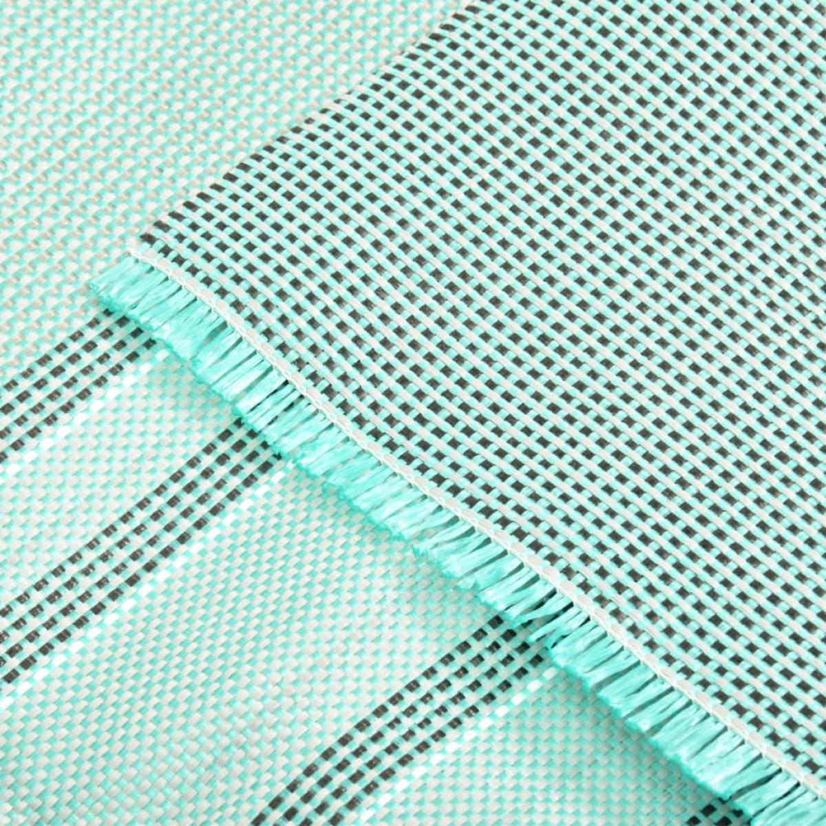 Alfombra para tienda de campaña verde 300x250 cm