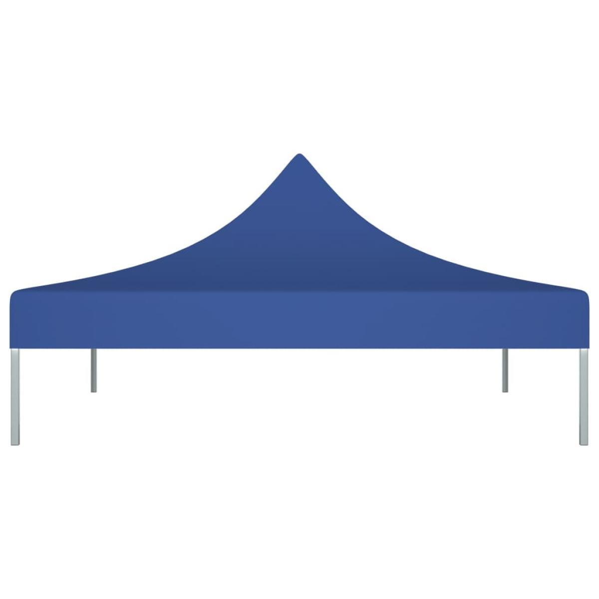Techo de carpa para celebraciones azul 2x2 m 270 g/m²