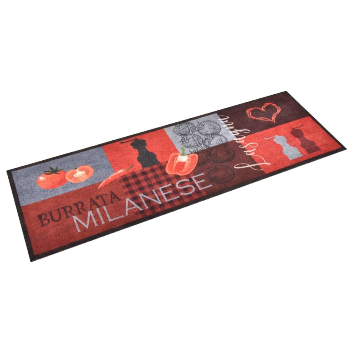 Alfombra de cocina lavable Tomatoes 60x180 cm