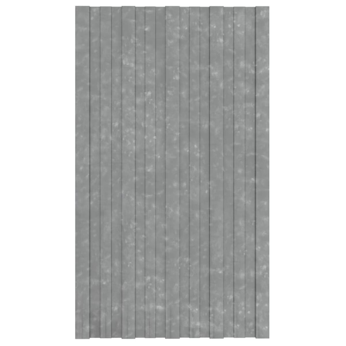 Panel para tejado acero galvanizado plata 36 unidades 80x45 cm