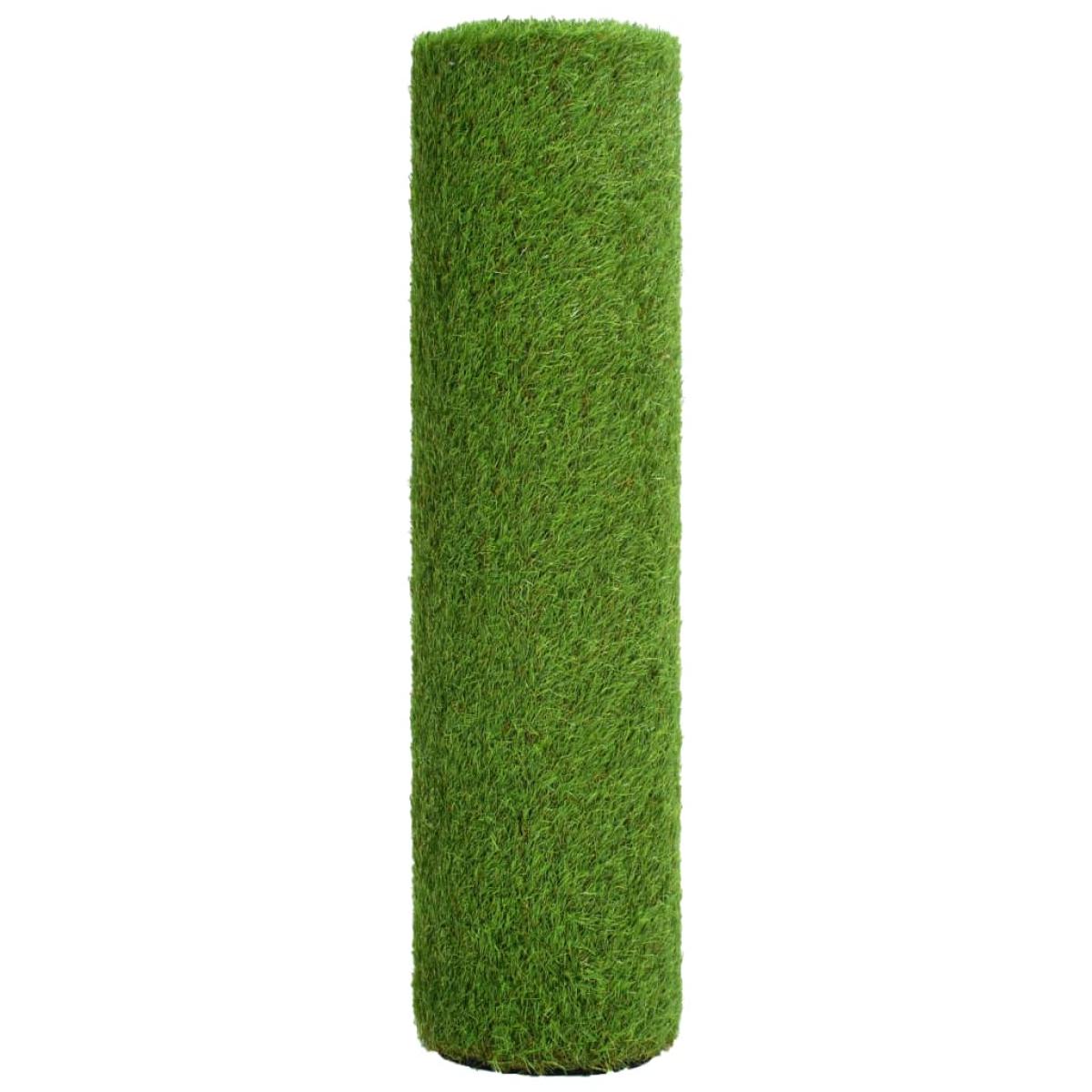 Césped artificial verde 1x8 m/30 mm