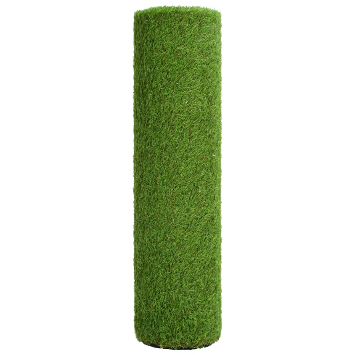 Césped artificial verde 1x10 m/30 mm