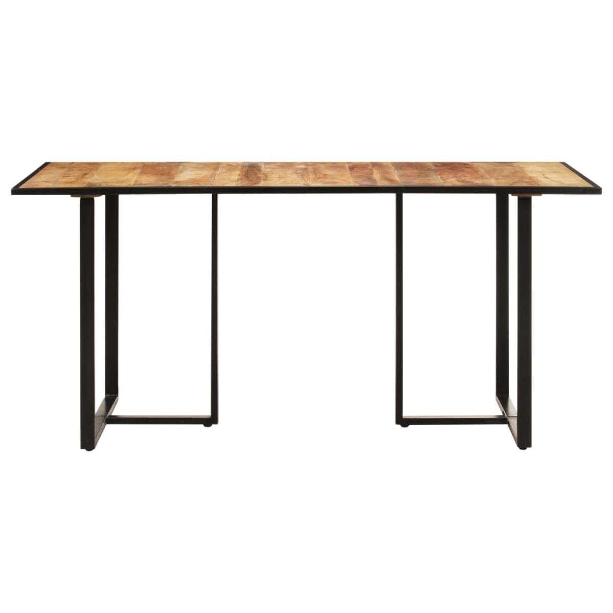Mesa de comedor madera de mango rugosa 200 cm