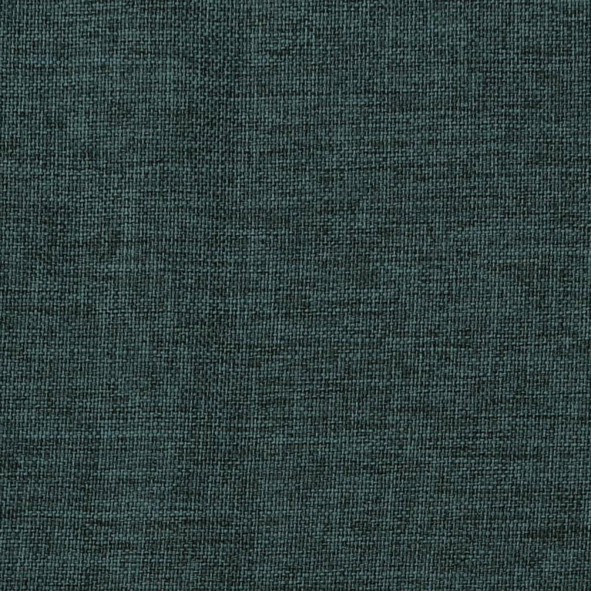 Cortinas opacas con ojales look de lino 2 pzas verde 140x175 cm