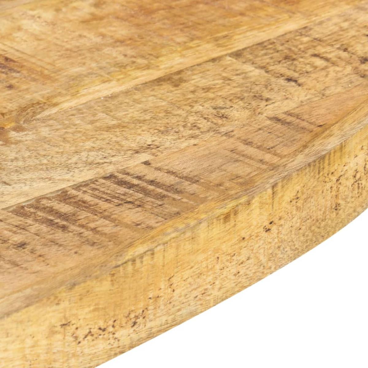 Mesa de comedor de madera maciza de mango 140x80x75 cm