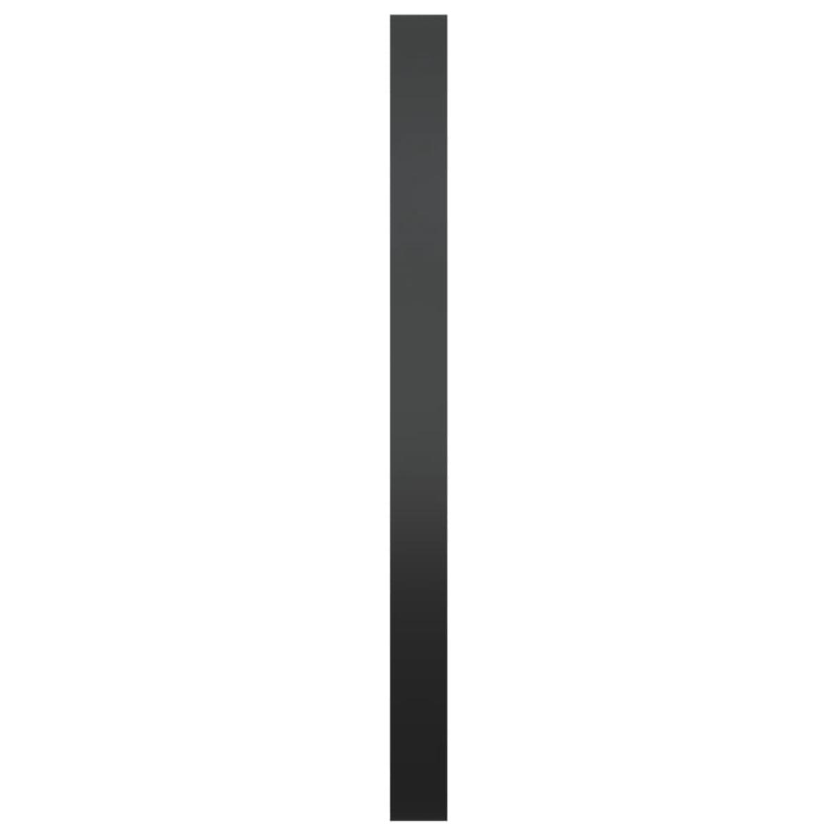 Espejo de pared negro 40 cm