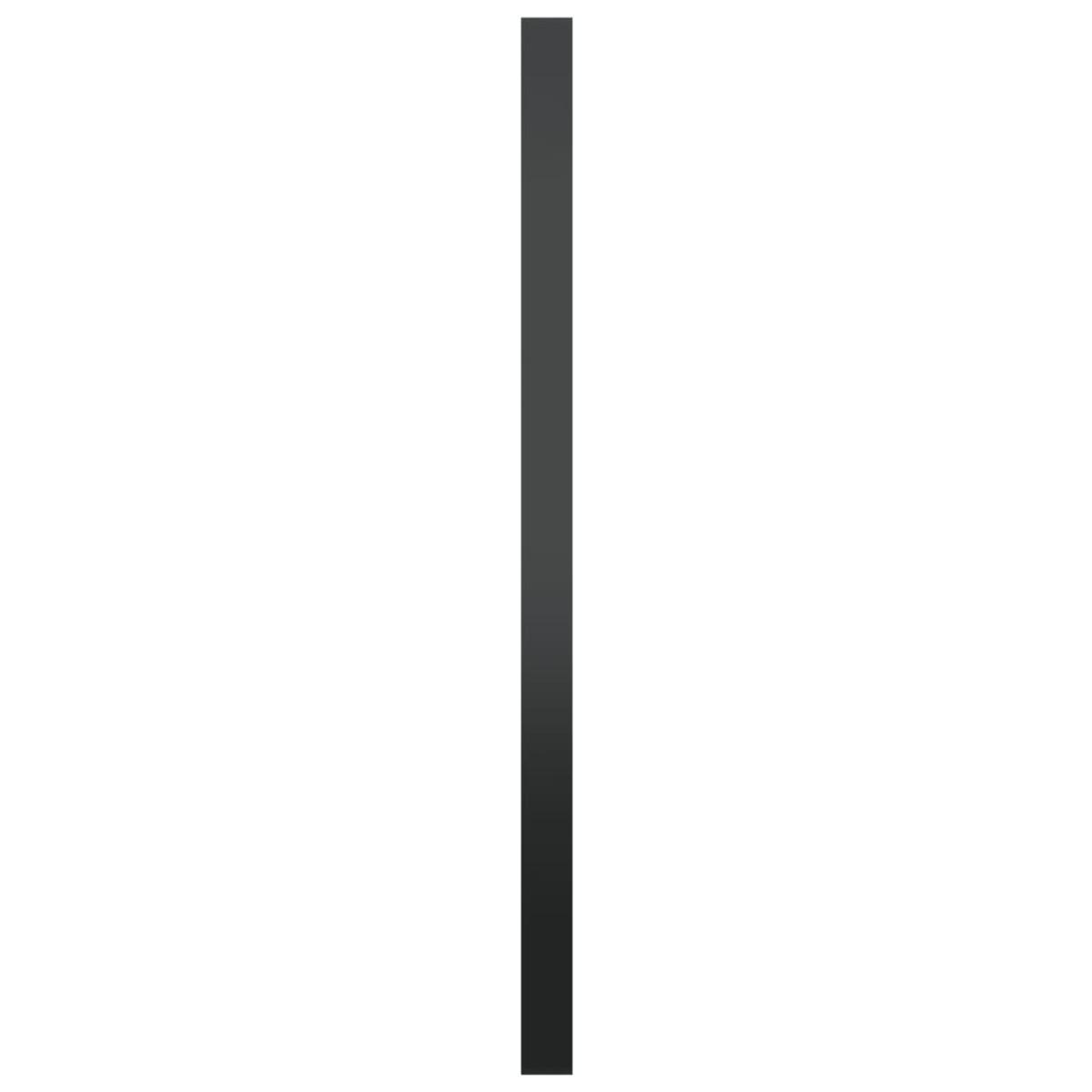 Espejo de pared negro 60 cm
