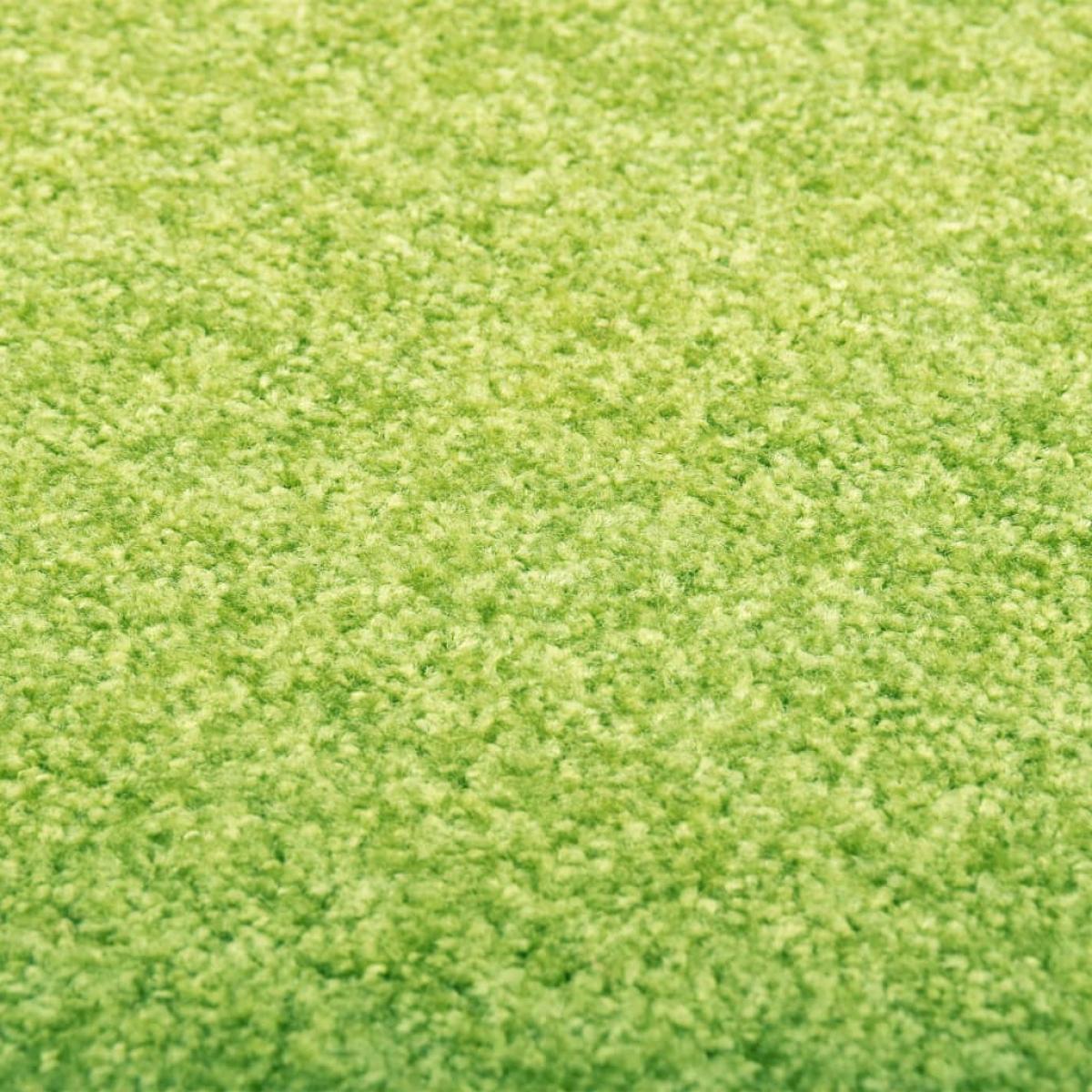 Felpudo lavable verde 60x90 cm
