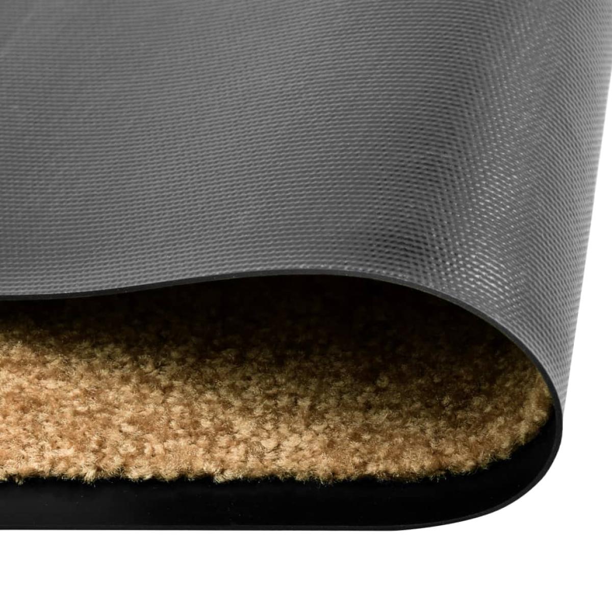 Felpudo lavable crema 90x150 cm