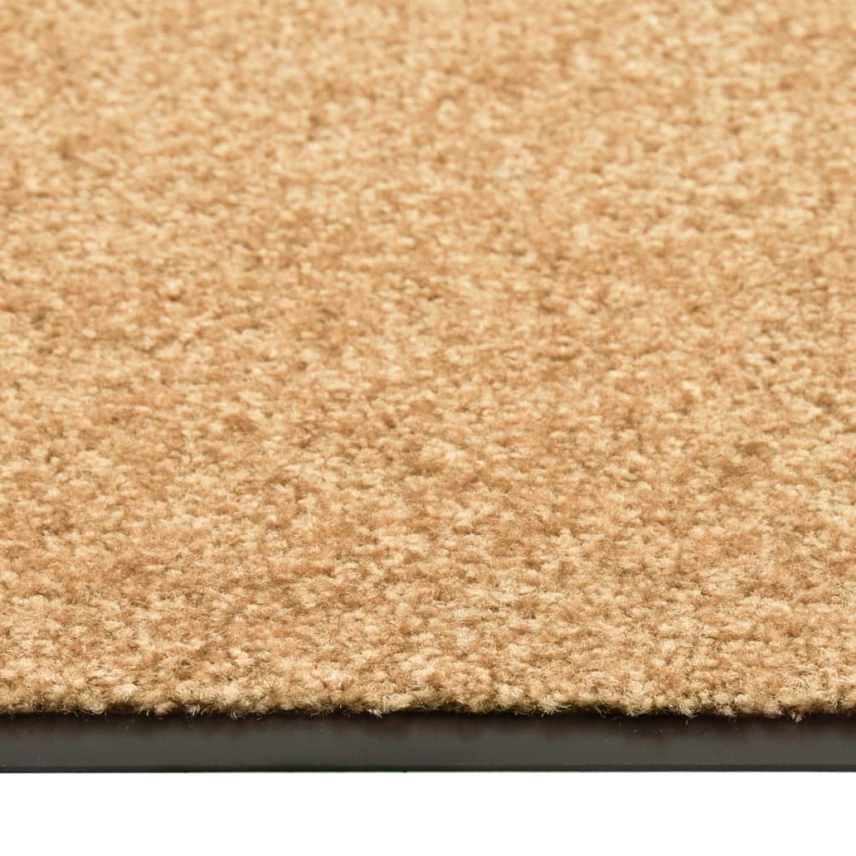 Felpudo lavable crema 90x150 cm