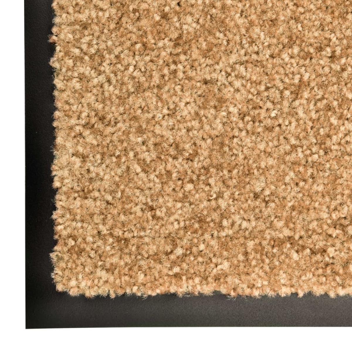 Felpudo lavable crema 90x150 cm