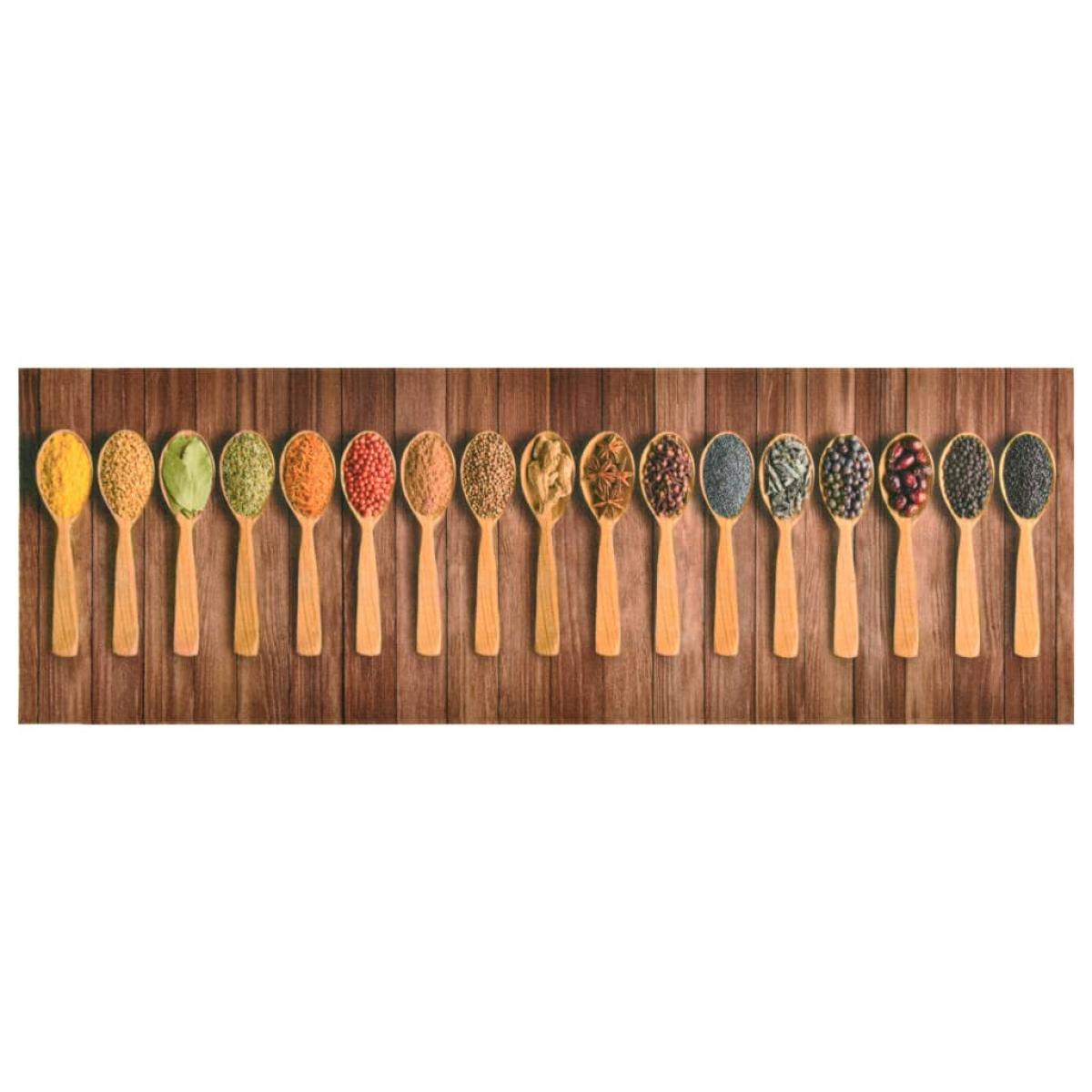 Alfombra de cocina lavable Spoon 45x150 cm