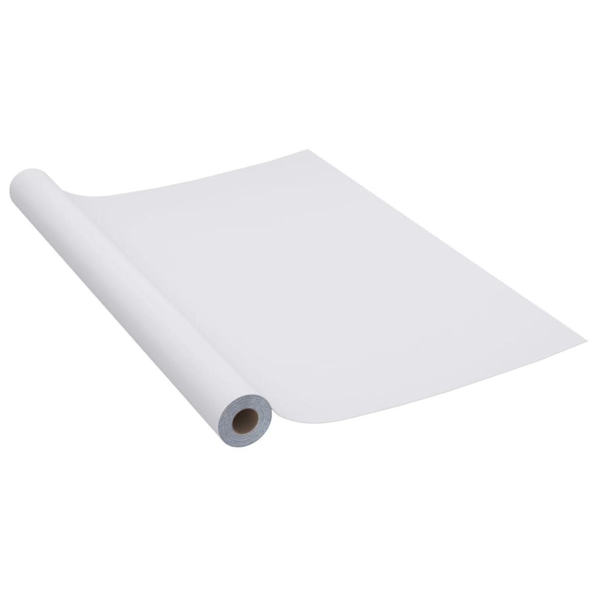 Láminas autoadhesivas muebles PVC plateado brillante 500x90 cm