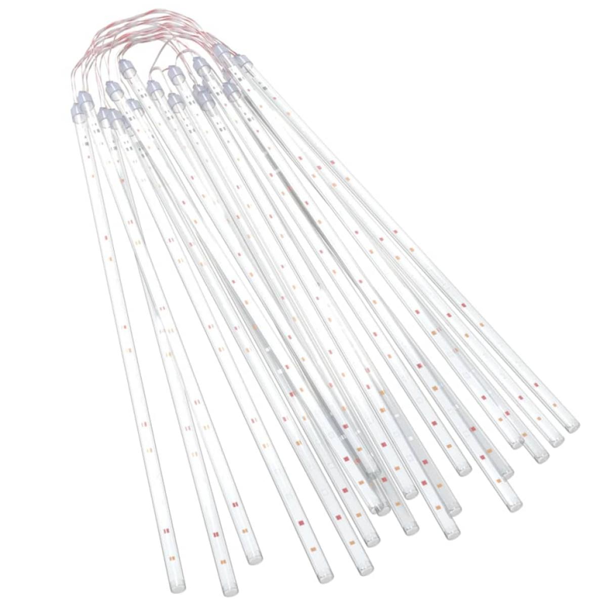 Luces de meteorito 20 uds 720 LED 50 cm colores