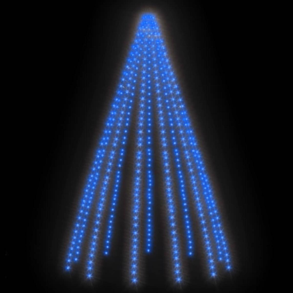 Luces de árbol 500 LEDs interior y exterior azul 500 cm