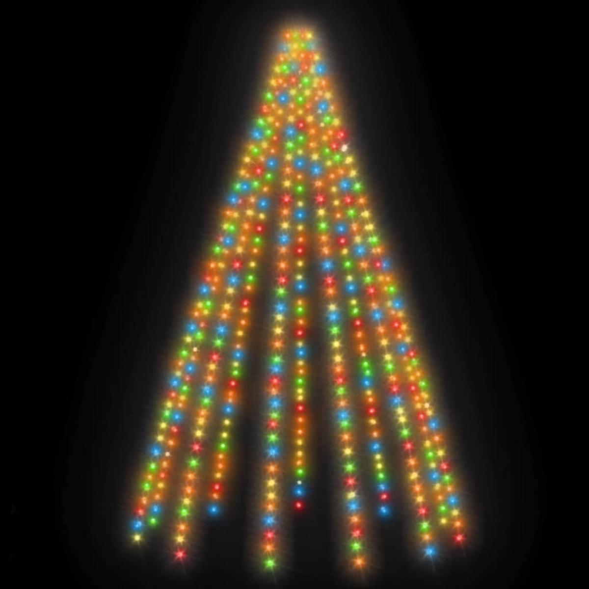 Luces de árbol 500 LEDs interior y exterior de colores 500 cm