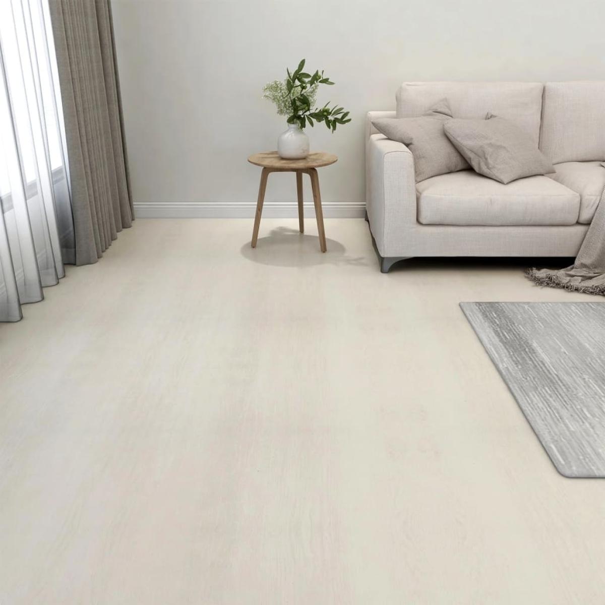 Tarimas autoadhesivas 20 unidades PVC 1,86 m² beige