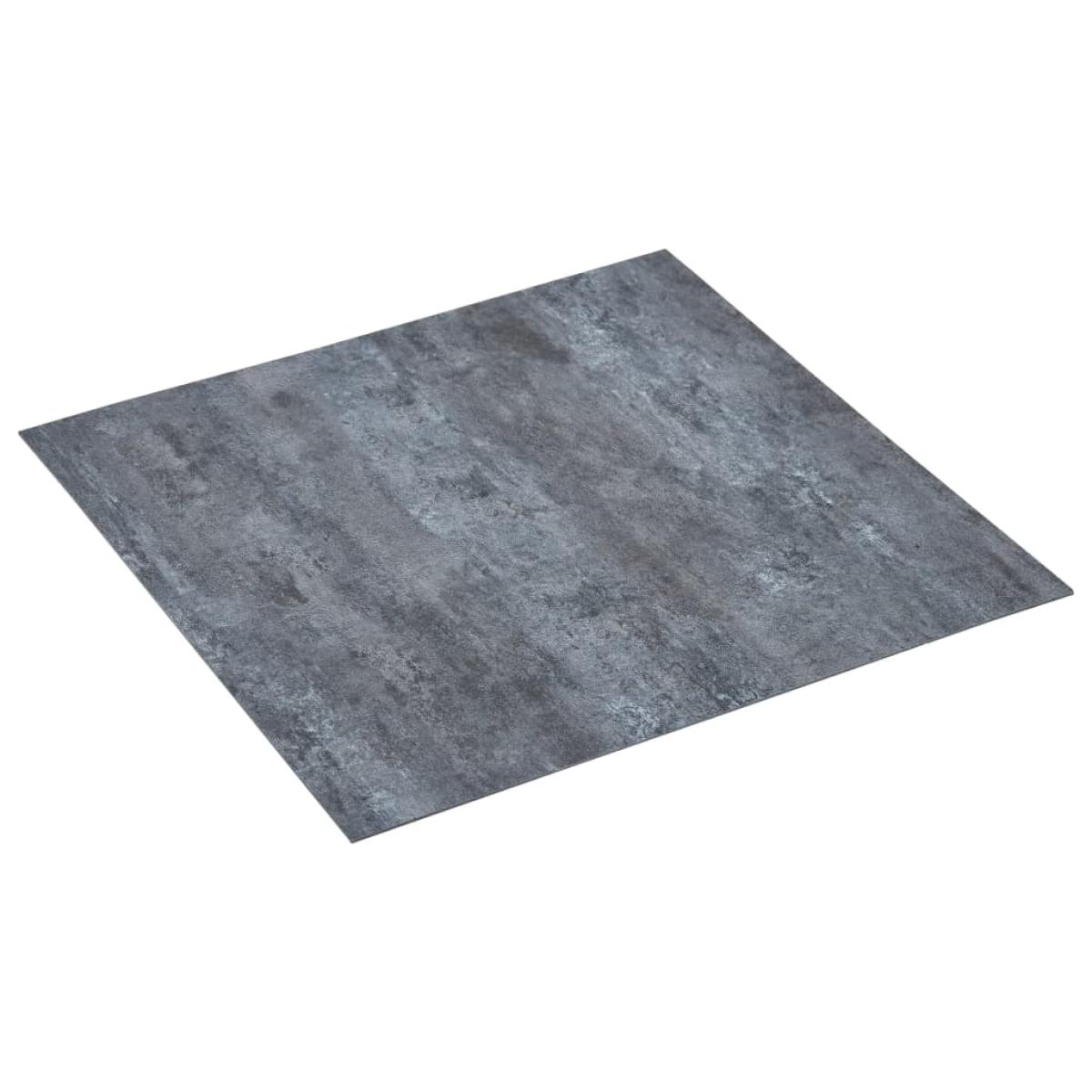 Tarimas autoadhesivas 20 piezas PVC 1,86 m² mármol gris