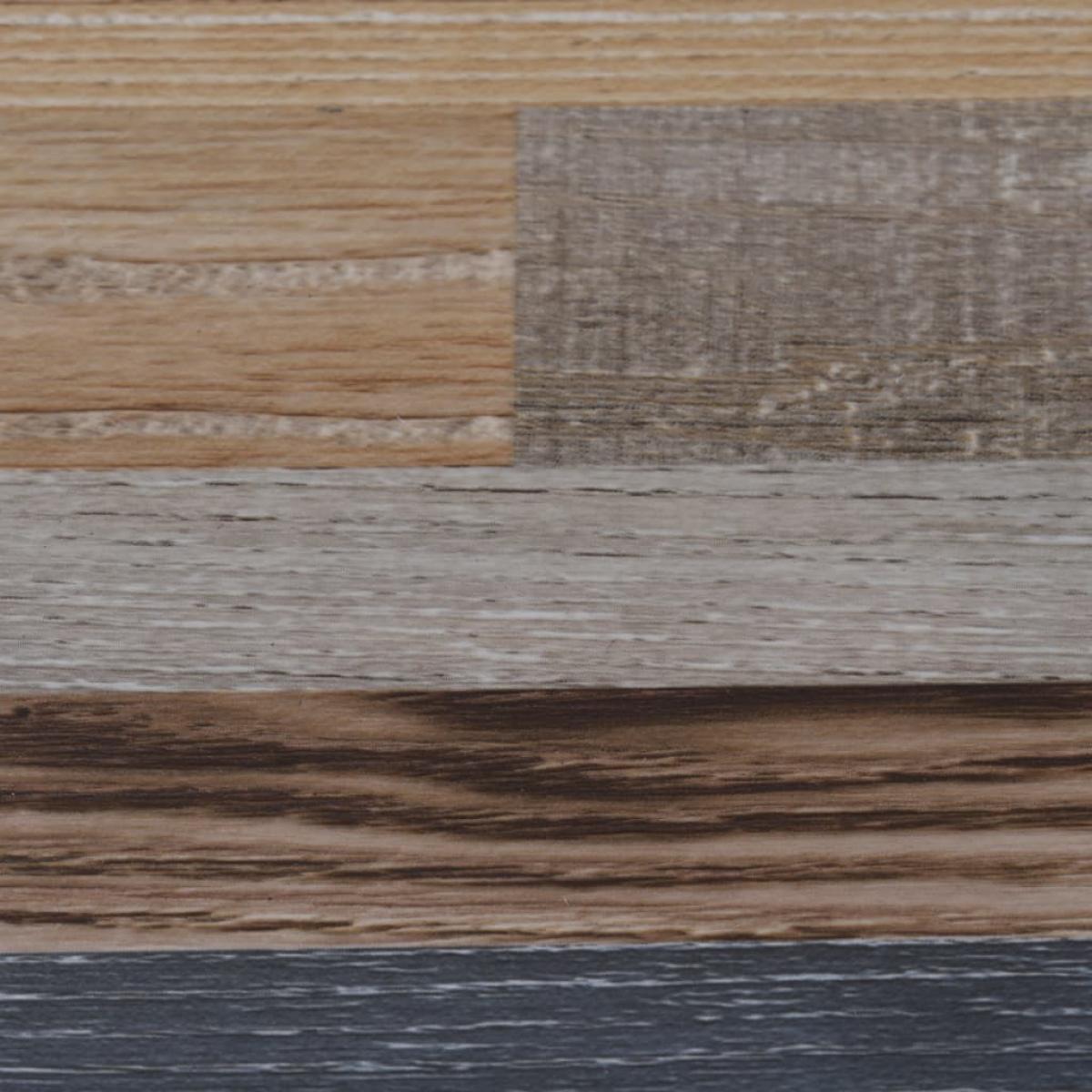 Lamas para suelo de PVC autoadhesivas 5,21 m² 2mm multicolor