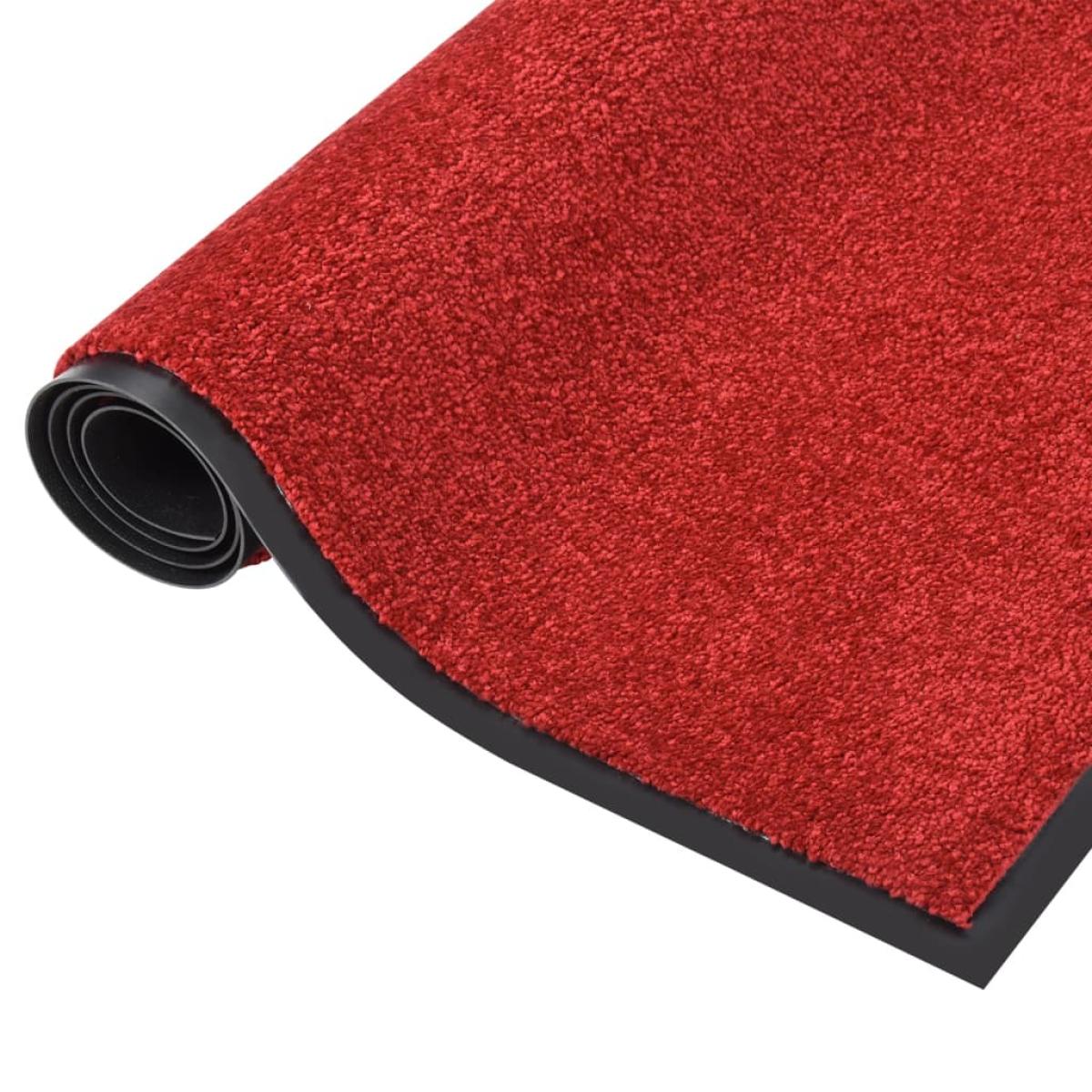 Felpudo rojo 40x60 cm