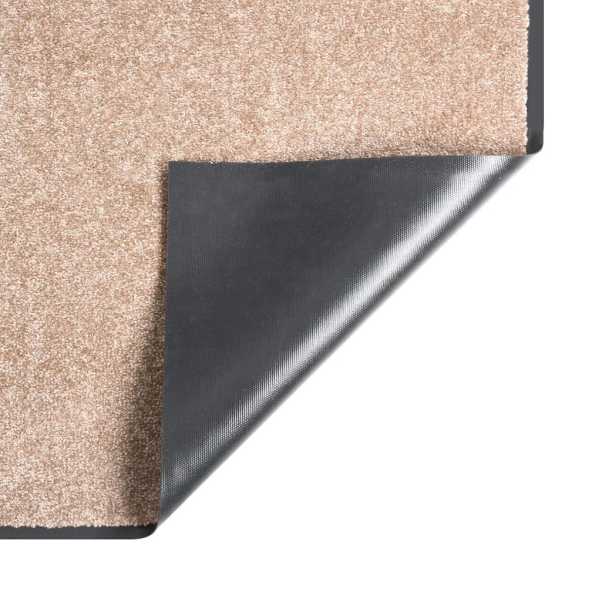 Felpudo beige 80x120 cm