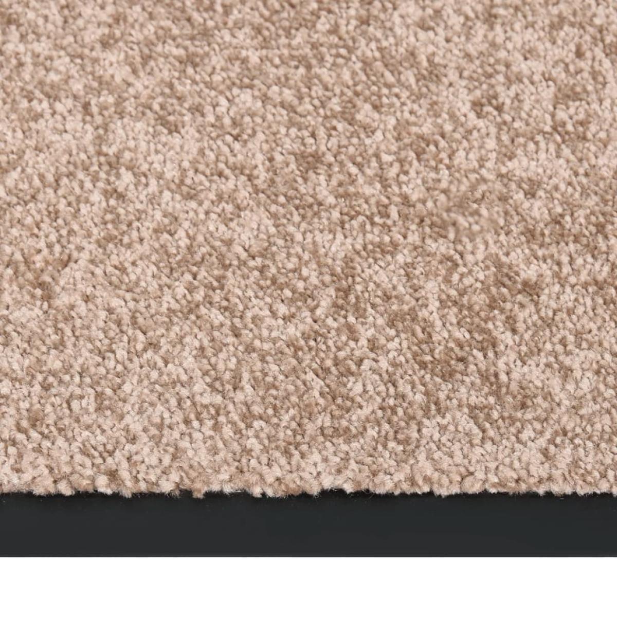 Felpudo beige 80x120 cm