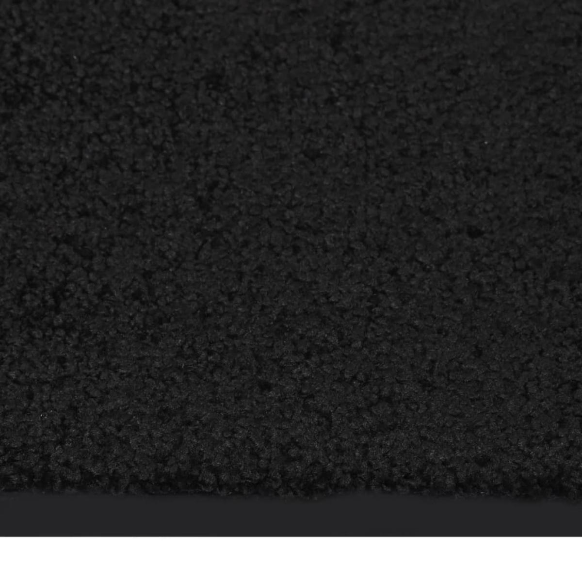 Felpudo negro 40x60 cm