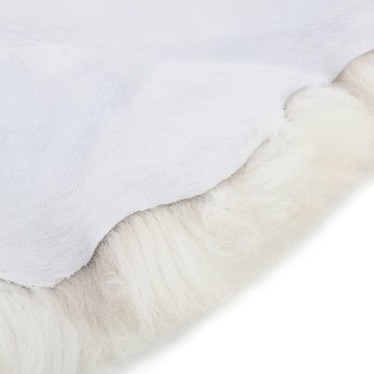 Piel de oveja crema 70x100 cm