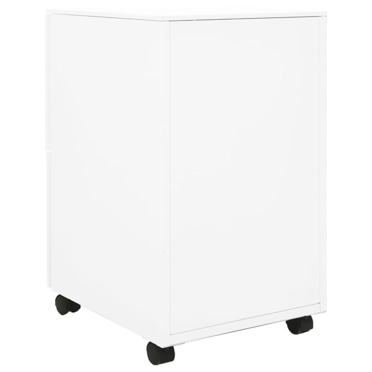 Armario archivador acero blanco 39x45x67 cm