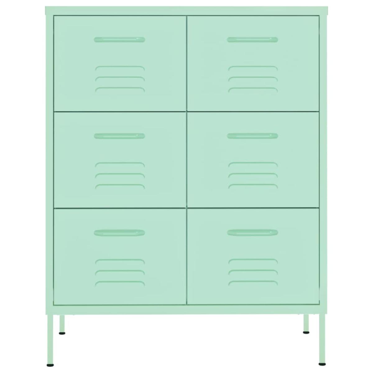 Armario de almacenamiento acero mint 80x35x101,5 cm