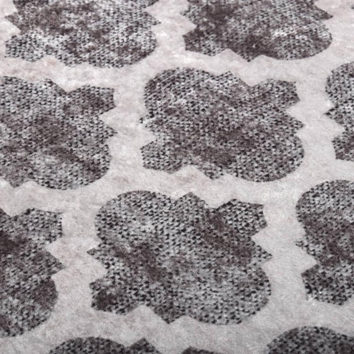 Alfombra lavable patchwork antideslizante multicolor 80x150 cm