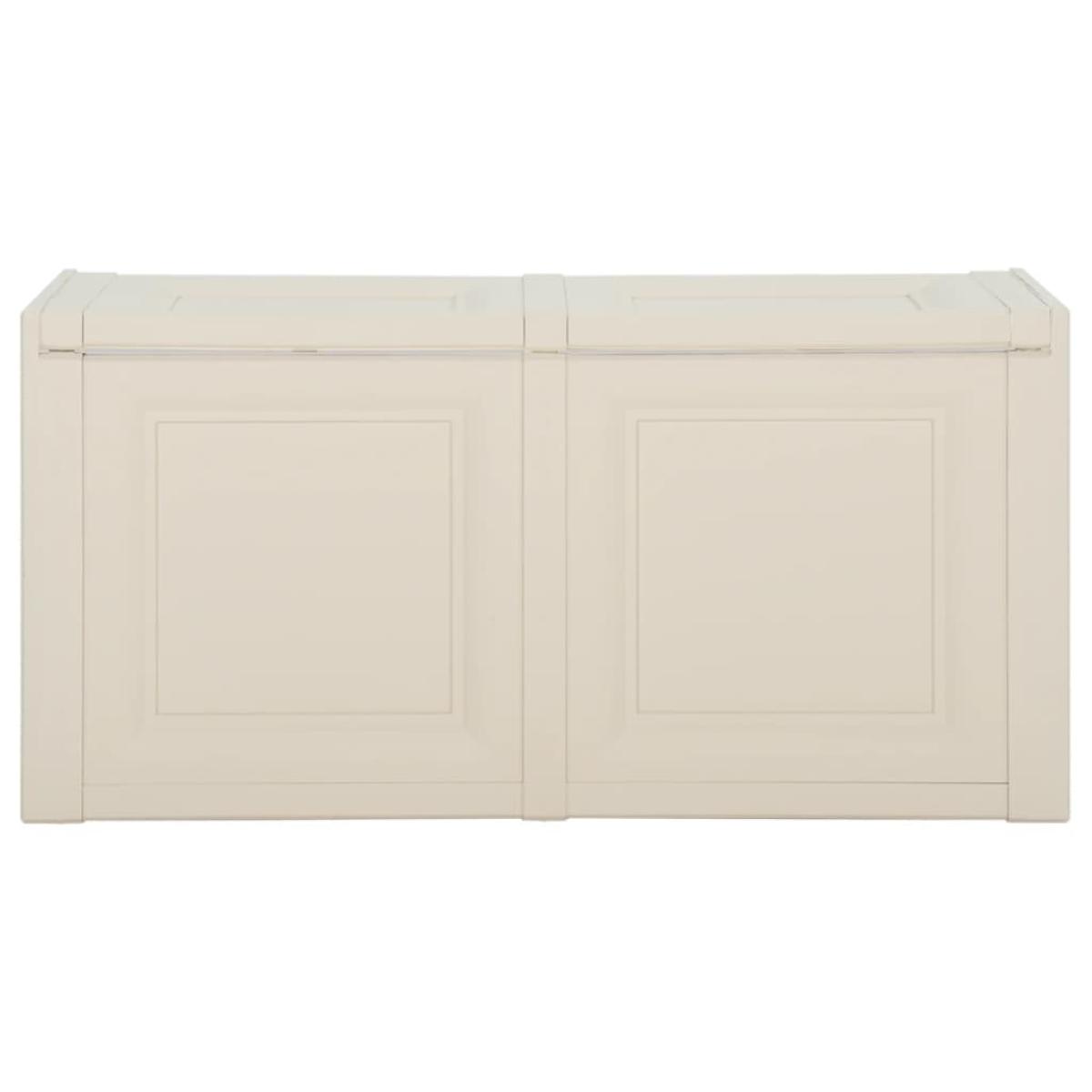 Baúl para cojines 85 l vailla ice 86x40x42 cm