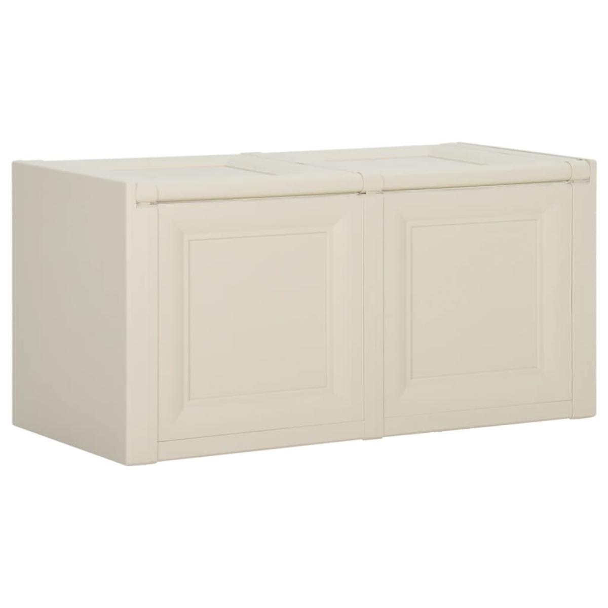Baúl para cojines 85 l vailla ice 86x40x42 cm