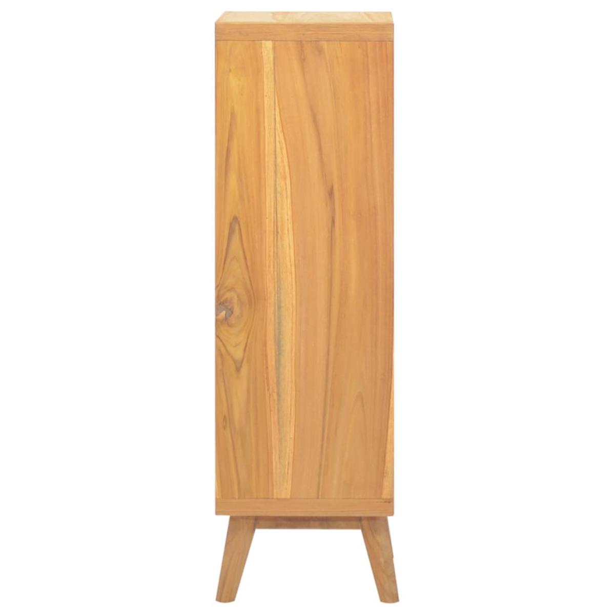 Cómoda de madera maciza de teca 40x30x100 cm