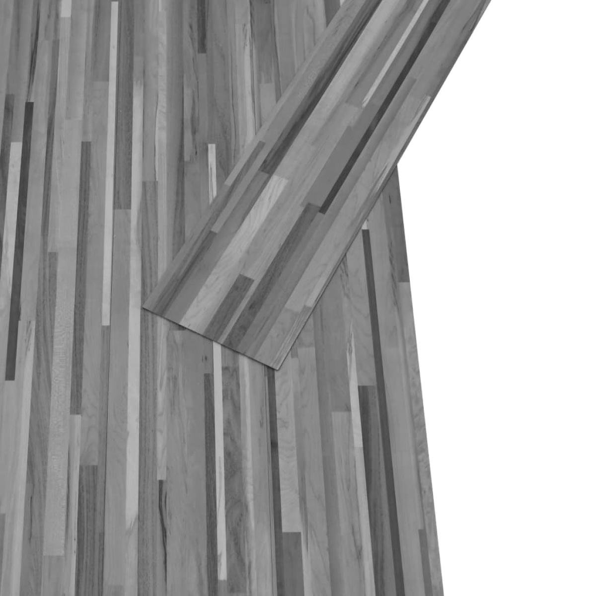 Lamas para suelo de PVC autoadhesivas gris rayado 2,51 m² 2 mm