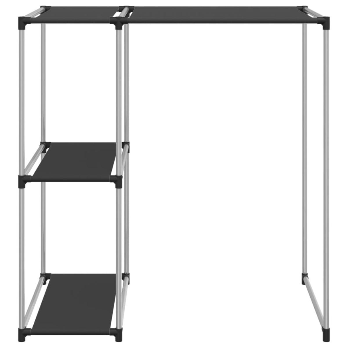 Estantería sobre lavadora hierro negro 87x55x90,5 cm
