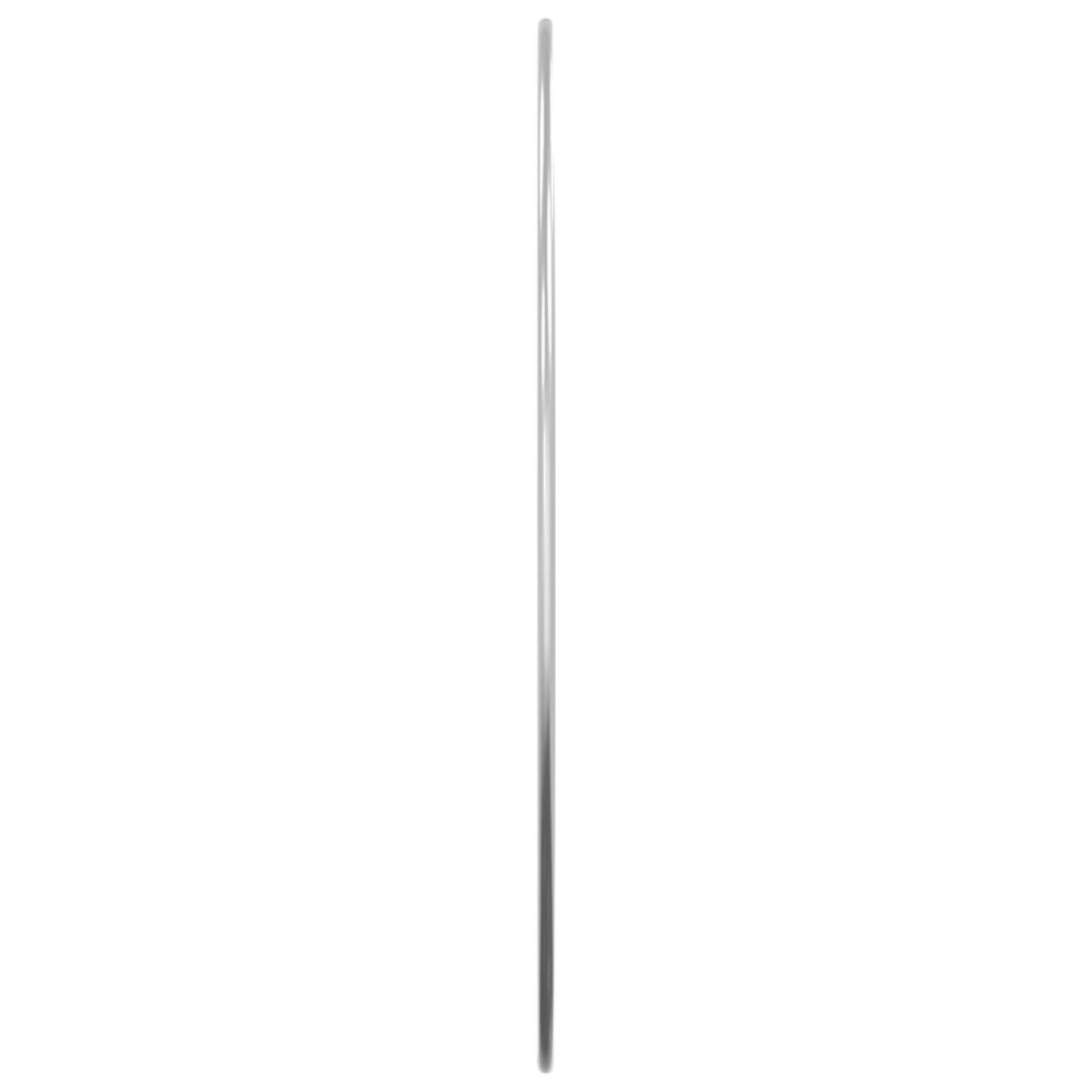 Espejo de pared redondo plateado Ø 50 cm