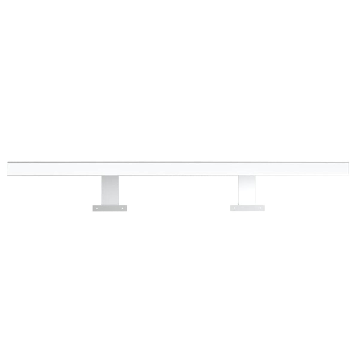 Lámpara de espejo LED blanco cálido 13 W 3000 K 80 cm