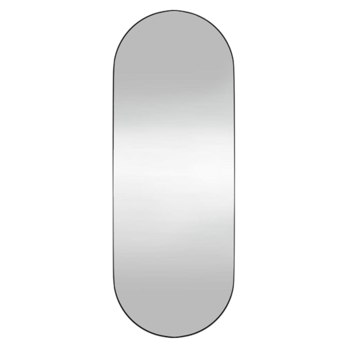 Espejo de pared vidrio ovalado 15x40 cm