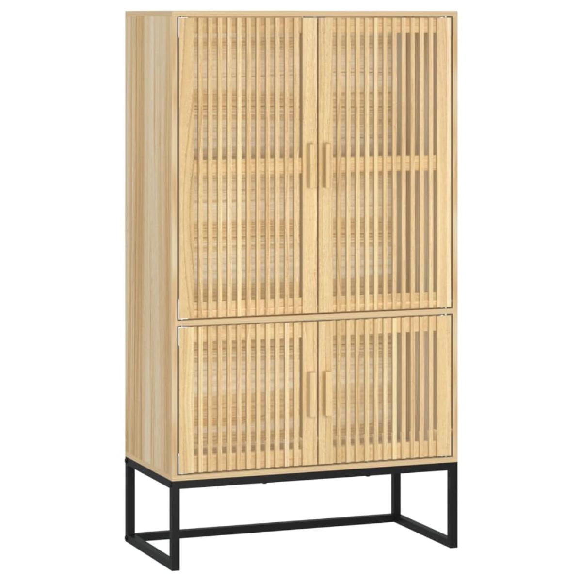 Aparador alto madera contrachapada 70x35x125 cm