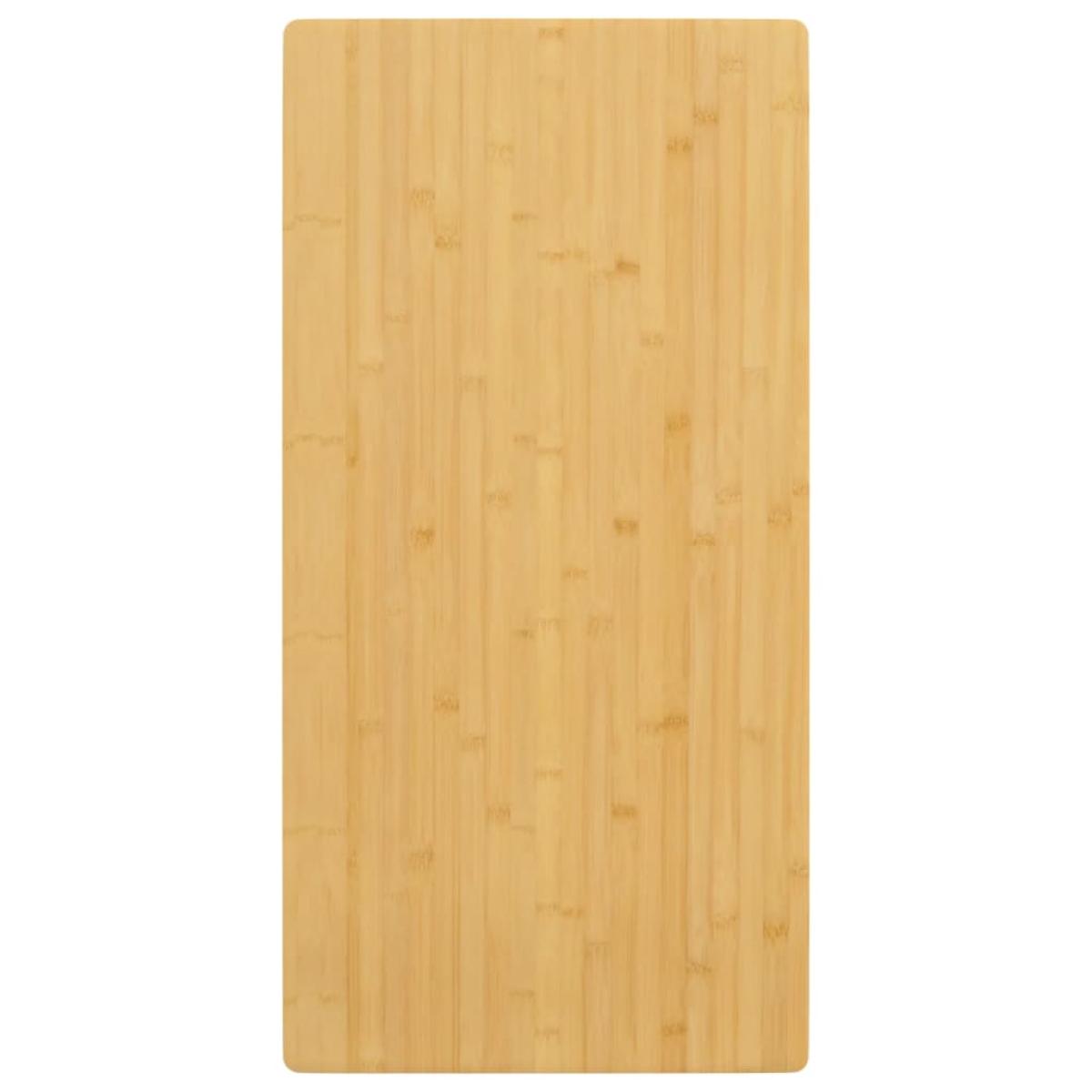 Tablero de mesa de bambú 50x100x2,5 cm