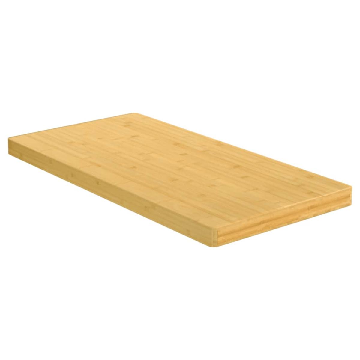 Tablero de mesa de bambú 50x100x4 cm
