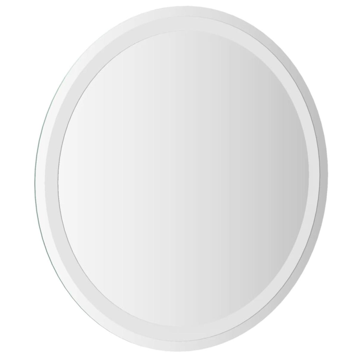 Espejo de baño LED redondo 60 cm
