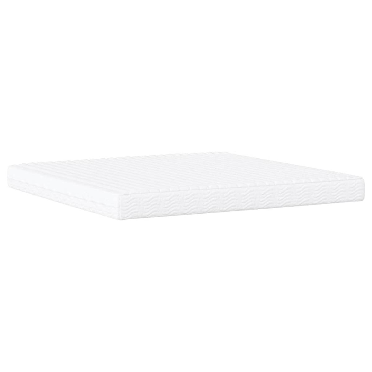 Colchón de espuma dureza 2 3 blanco 200x200 cm